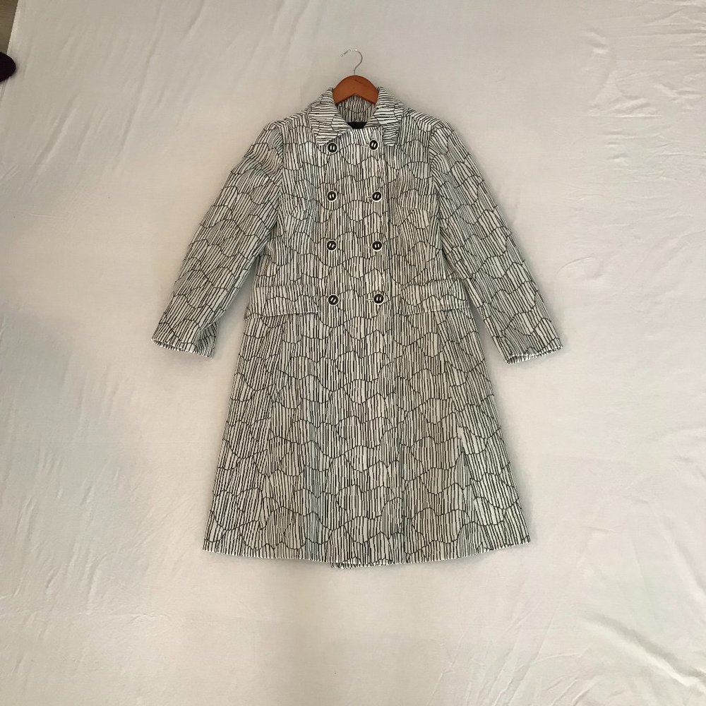 Vintage Woman Trench Coat